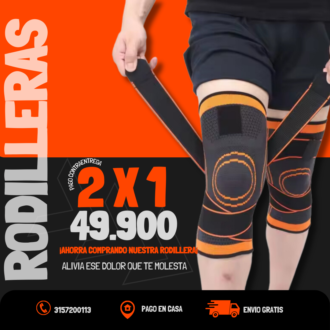GRAN PROMOCION DE 2 RODILLERA POR $49.900