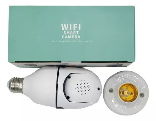 📷💡 Combo x2: Cámara Bombillo WiFi 360° – 🔄 ¡Visión Total, 🔧 Instalación Súper Fácil y 📲 Control Remoto al Instante!