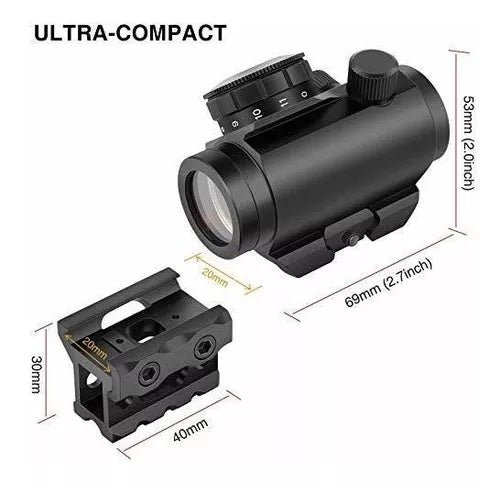 MIRA HOLOGRAFICA RED DOT 2