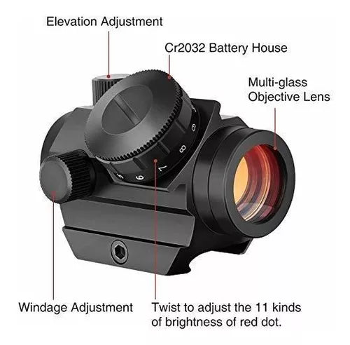 MIRA HOLOGRAFICA RED DOT 2